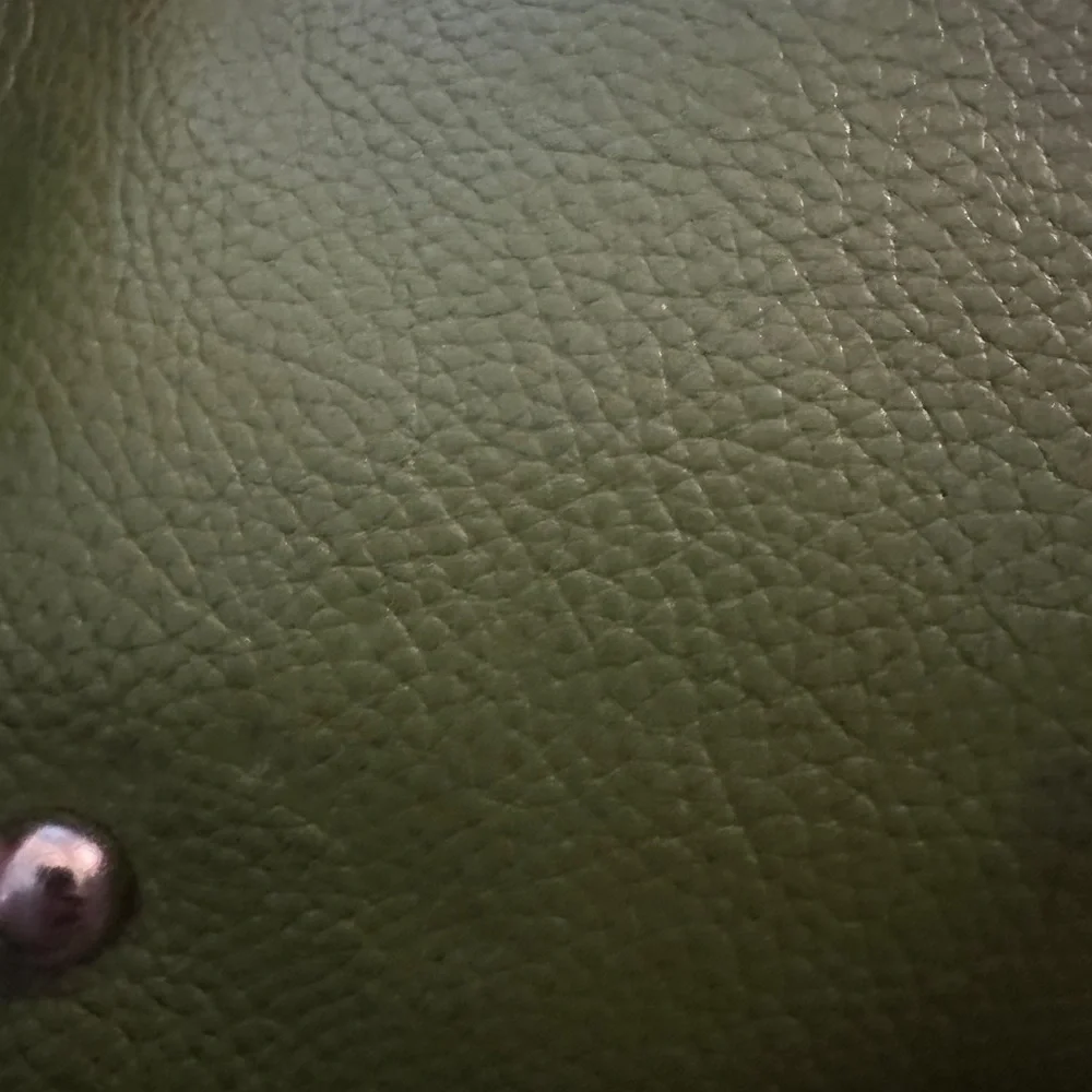 Tignanello Green Shoulder Bag with Smooth Leather Finish - Picture 5 of 9